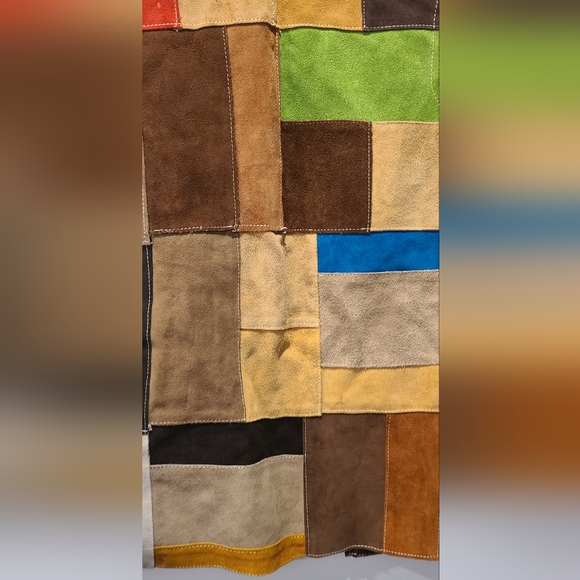 Unique Handmade Western Kids Suede Vest - Picture 11 of 12